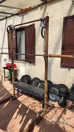 Rack bilancieri e dischi(leggi la descrzione sotto