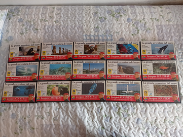 Lotto videocassette "La grande avventura del mare"