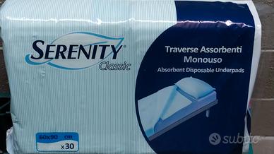 TRAVERSE SERENITY ASSORBENTI MONOUSO PER LETTO