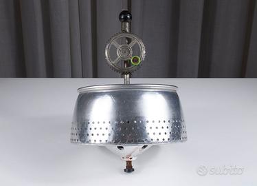 Centrifuga insalata a manovella alluminio anni '50