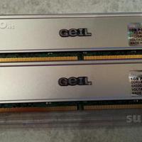RAM GEIL 2 GB (2x1GB) PC2-6400 FSB 800 MH