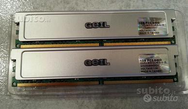 RAM GEIL 2 GB (2x1GB) PC2-6400 FSB 800 MH