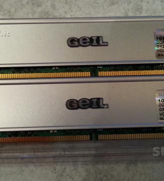 RAM GEIL 2 GB (2x1GB) PC2-6400 FSB 800 MH