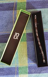 Bracciale acciaio infinity