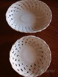 Due Cestini Portapane Mulino Bianco anni 80-90