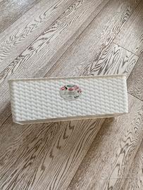 Vaso/Balconetta bianca 50 cm/ riserva acqua