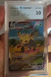 Pokemon Leafeon Vmax 205 Aigrading 10