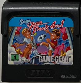 Sega game pack 4in1 per Sega Game Gear