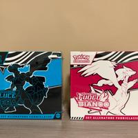 Set allenatore ETB Pokemon Nero e Bianco