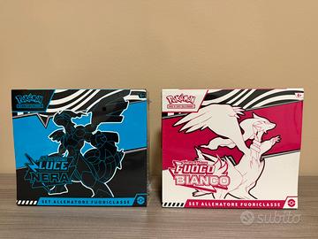 Set allenatore ETB Pokemon Nero e Bianco