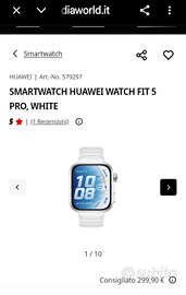 SMARTWATCH HUAWEI WATCH FIT 5 PRO, WHITE