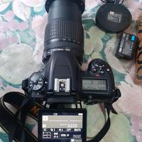 Nikon D7500 Con obbiettivo  18-105 euro 500