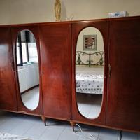 Armadio legno in noce anni 60