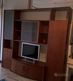 PARETE TV  MODERNA - CILIEGIO