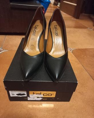 Scarpe Talco Decollete  Nero 39