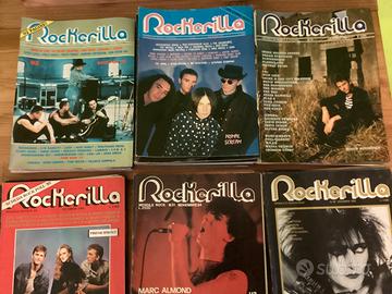 RIVISTA ROCKERILLA ANNATE 1983-1988