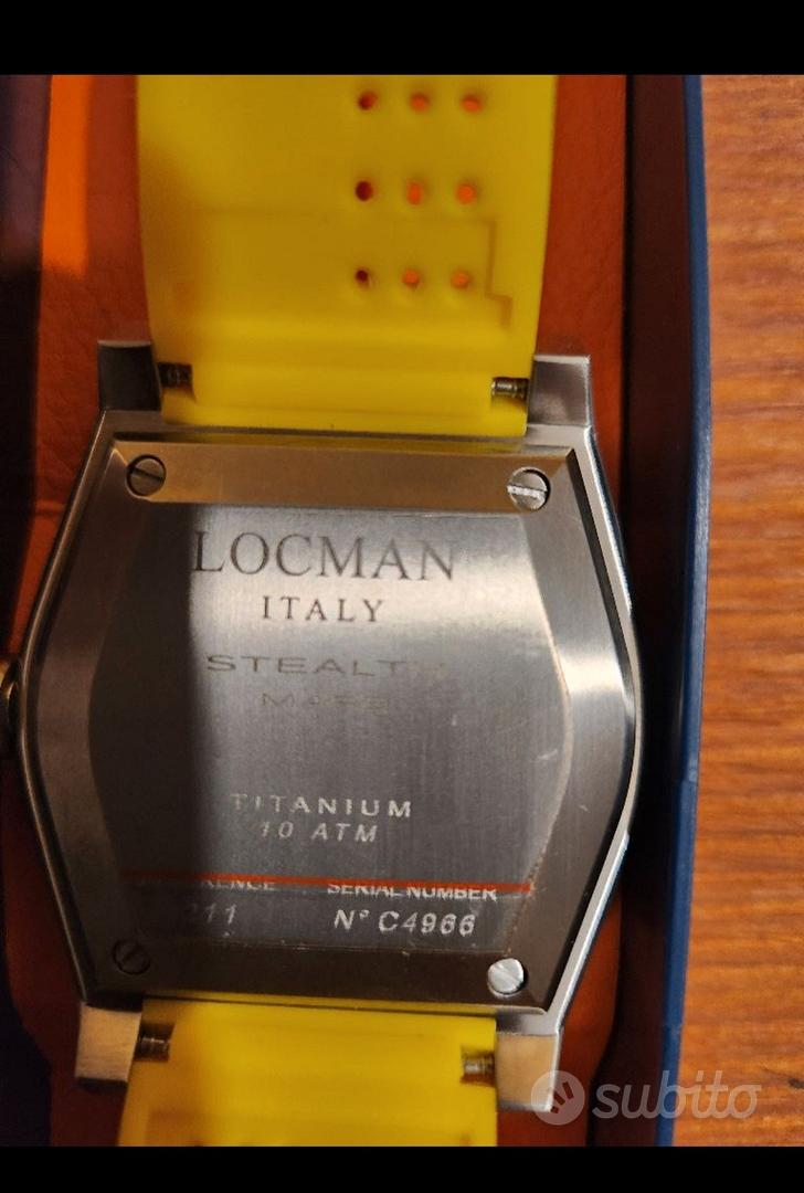 Locman hot sale stealth giallo