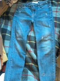 Cinque jeans denim, per bambino-ragazzo/a -nuovi-