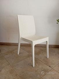Set 6 Sedie da Giardino / Bar VIRGINIA Bica – Effe