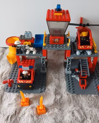Lego Ville Duplo 5601 Fire Station 💯% Complete