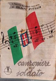 CANZONIERE DEL SOLDATO 1942