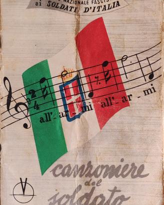 CANZONIERE DEL SOLDATO 1942