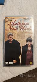 videocassetta VHS film autumn in new york
