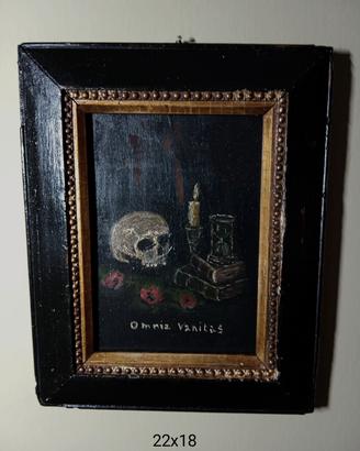 Dipinto a tema vanitas 