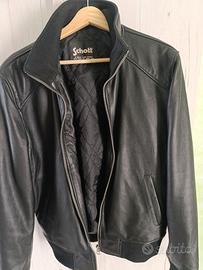 cappotto pelle bomber schott originale