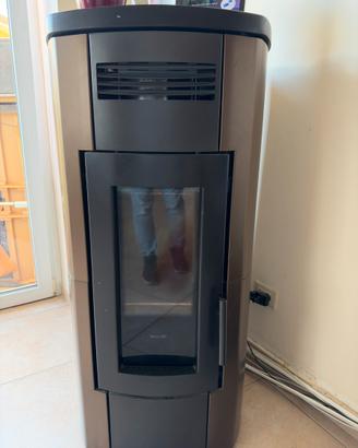 Termostufa a pellet Ravelli HRV 200 Touch idro 23
