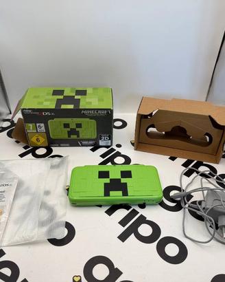 New Nintendo 2DS XL Minecraft Creeper Edition