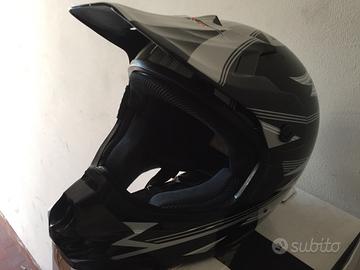 Casco moto enduro cross