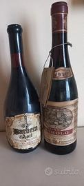 Barolo e Barbera D'Asti anni 70 da collezione