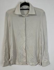 Camicia seta max mara bianca s/m