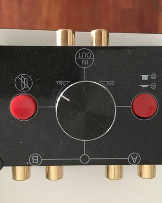 Selettore Switch rca due vie