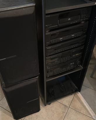Stereo e casse kenwood