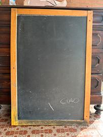 Lavagna vecchia fronte e retro