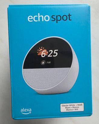 Amazon Echo Spot (modello 2024) Sveglia intellig