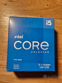 cpu Intel I5 11600KF