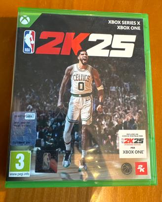 2K25 Xbox One Serie X disco