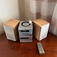 Stereo aiwa / Sony radio cassette registratore