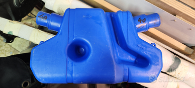 Silenziatore marmitta più tubo gomma scarico