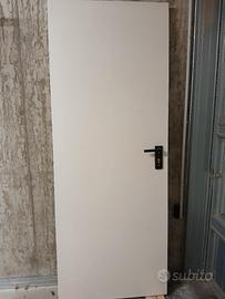 Porta per cantina tamburata battente 70x205 revers