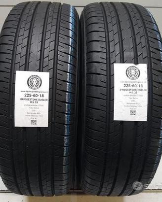 2 gomme 225 60 18 bridgestone a27633