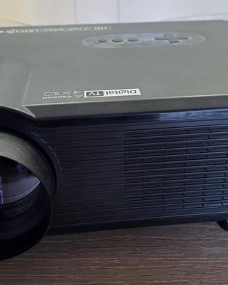 Proiettore HD 3000 Lumen Reali - Oltre 100 Pollici