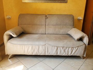 Divano letto nabuk