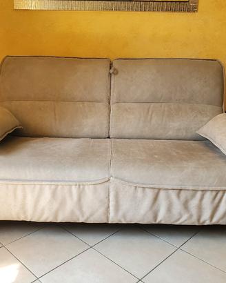 Divano letto nabuk