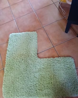 tappeto bagno angolare