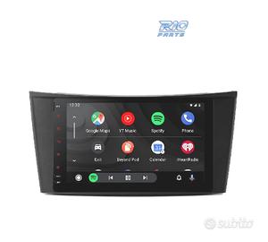RADIO GPS ANDROID 10 PER MERCEDES CLS 05-06 E 02-0