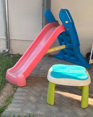 scivolo e tavolino